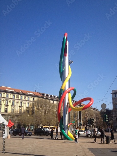 Piazzale Cadorna a Milano photo