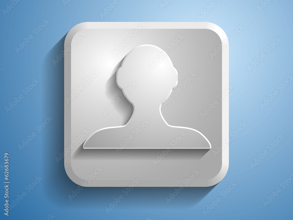 3d Vector illustration of businessman icon 3d Vector illustration of businessman icon