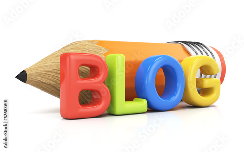Blogging concept