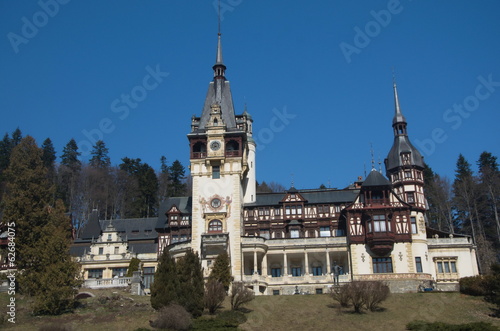 Peles castle, Sinaia, Romania photo