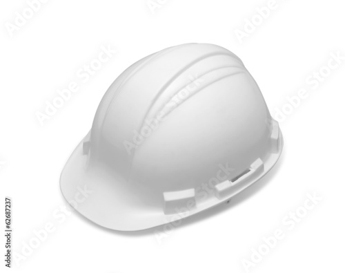 cap of engineer color white