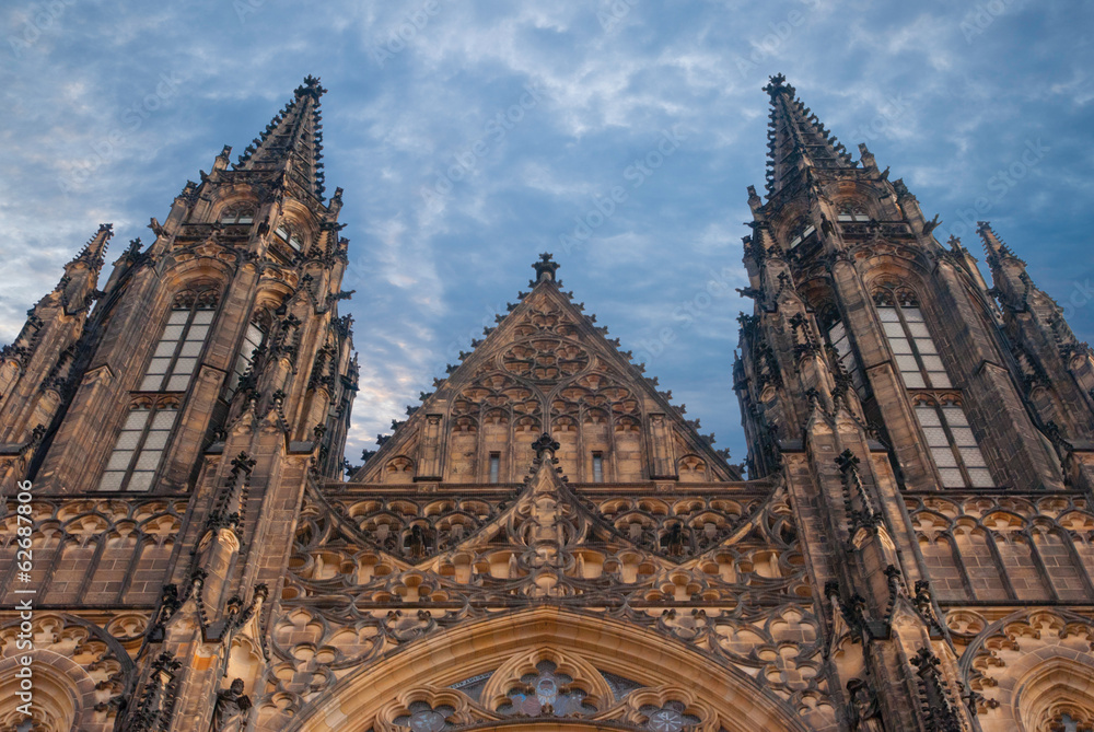 St. Vita`s Cathedral in Prague