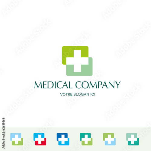Medical, santé, logo d'entreprise