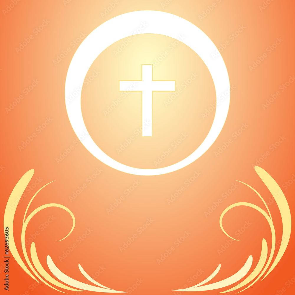 Obraz premium decorazione comunione caldo