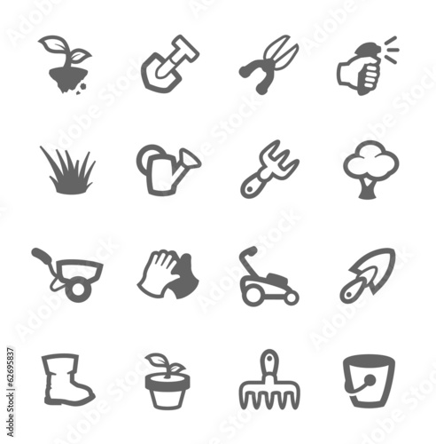 Gardening icons