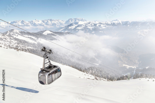 Ski area Zell am See/Kaprun, Austria photo