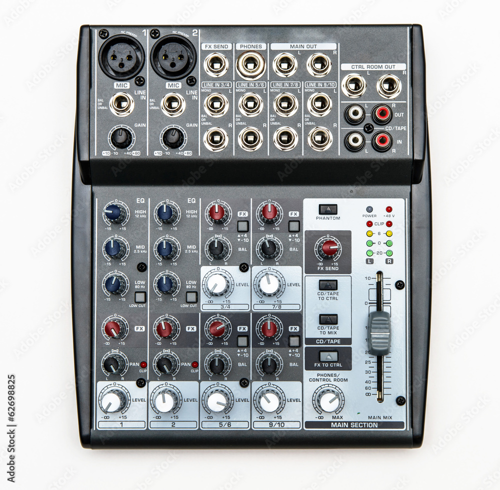 Sound mixer for home use