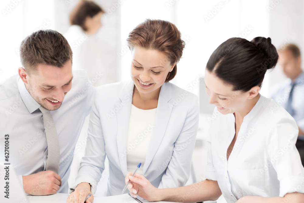 business team having discussion in office business team having discussion in office