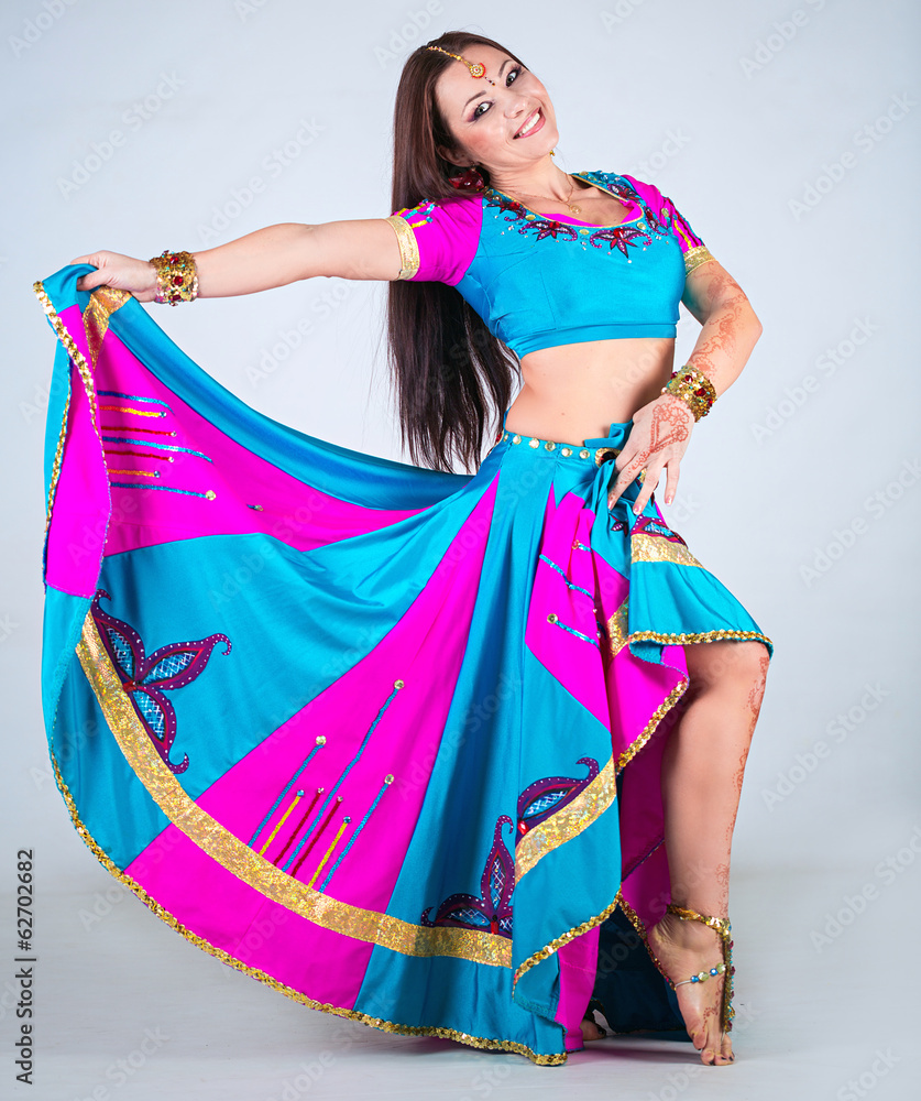 Indian dancer Stock Photo Adobe Stock