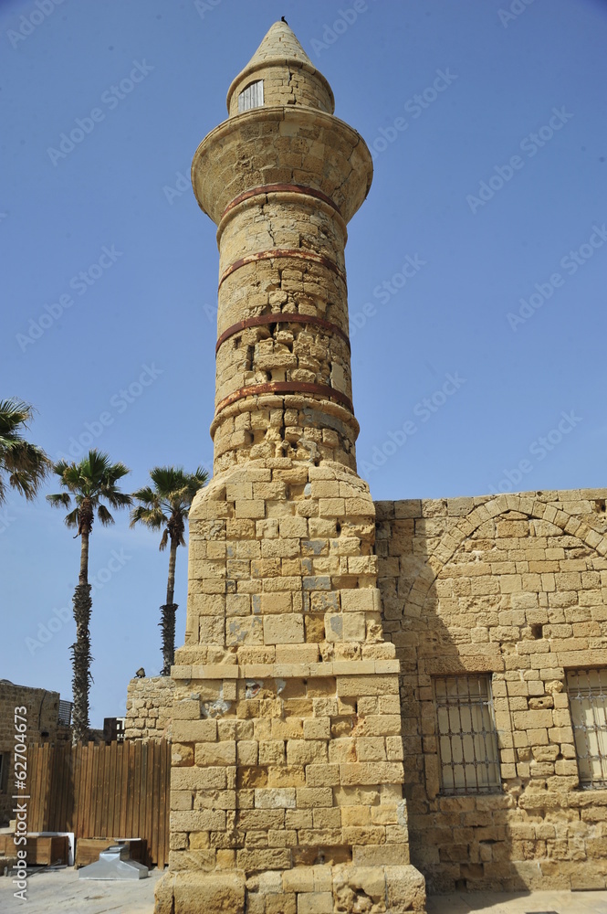 The Bosnian Mosque at Caesarea, Israel