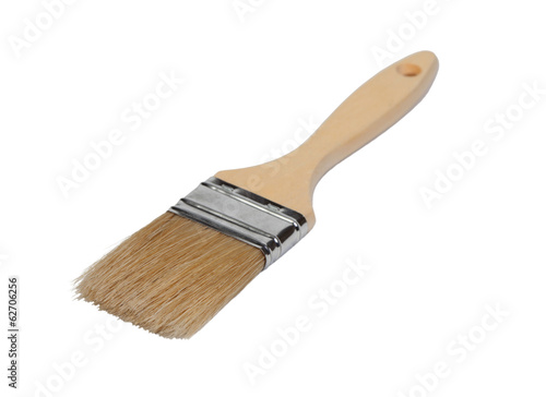 Clean paint brush