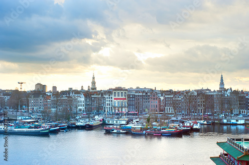 Amsterdam cityscape