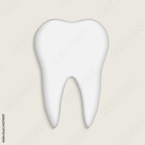 Tooth. Design elements