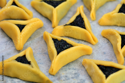 Hamentashen Ozen Haman Purim cookies photo