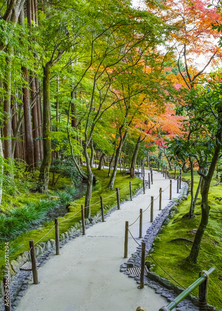 Chisen-kaiyushiki garden at Ginkaku-ji Temple in Kyoto