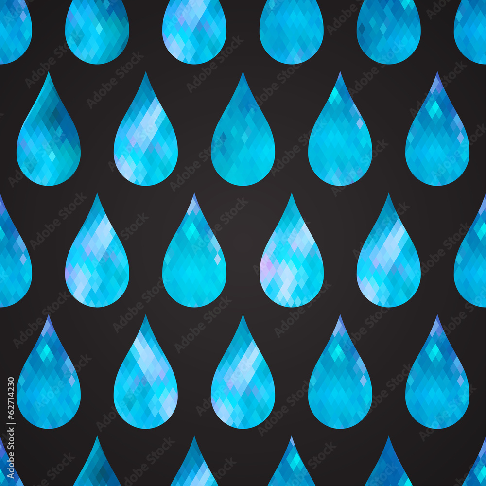 Abstract background drops of water. seamless pattern Abstract background drops of water. seamless pattern