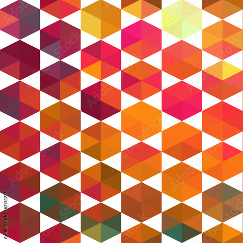 Pattern of geometric shapes. Triangles.Geometric background. Cop