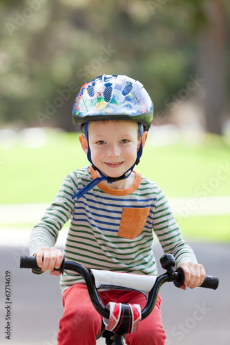 kid biking