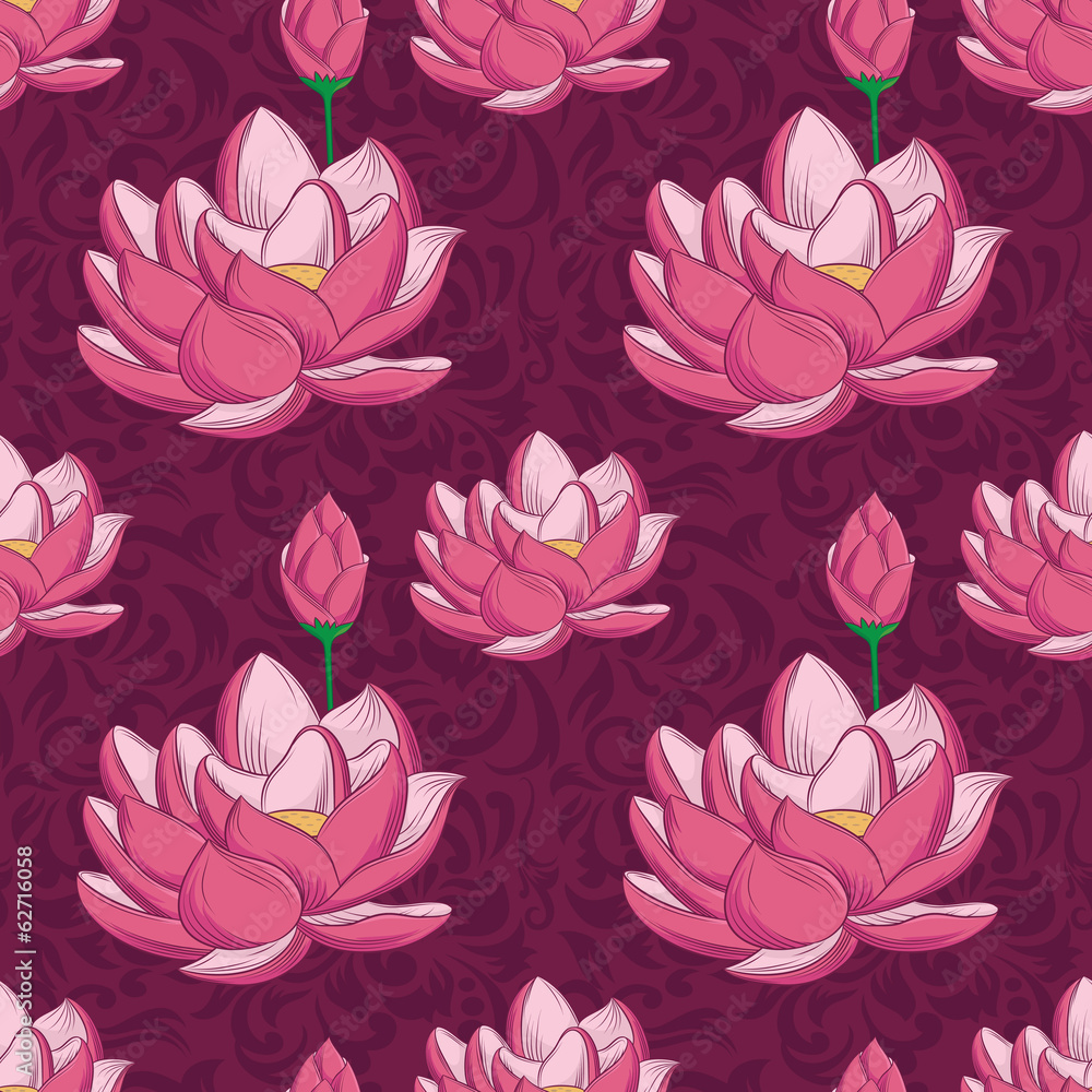 Lotus Ornamental Pattern Lotus Ornamental Pattern