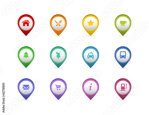 Vector pin set