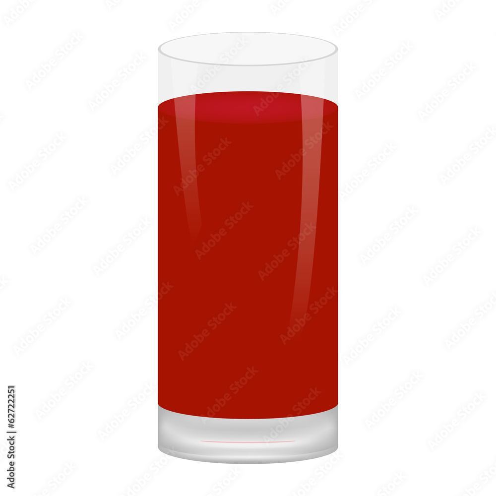 glass of fruit juice