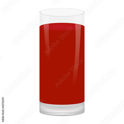 glass of fruit juice