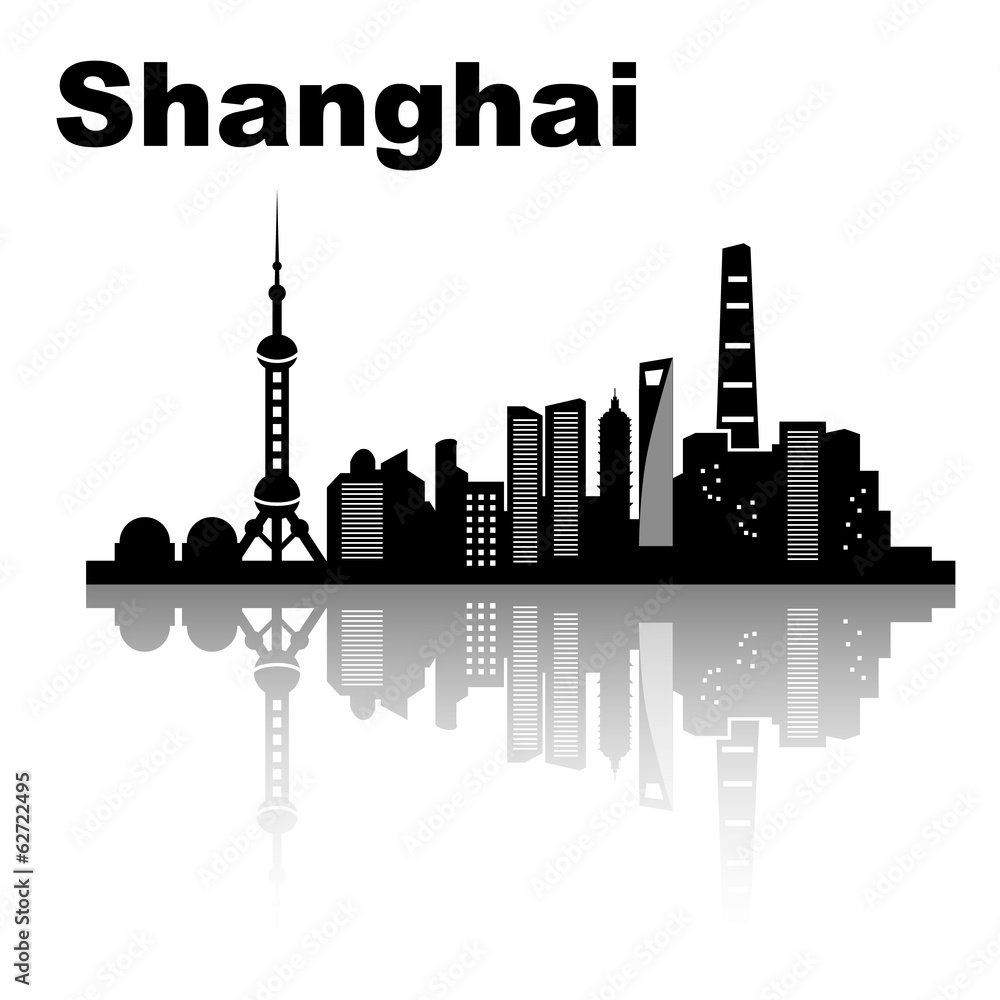 Obraz premium Shanghai skyline