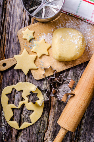 Weihnachten, Weihnachtsgebäck, Kekse, Plätzchen, Butterplätzchen