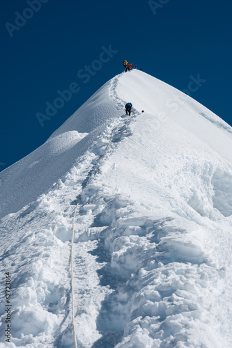 Imja Tse or Island peak climbing, Everest region, Nepal
