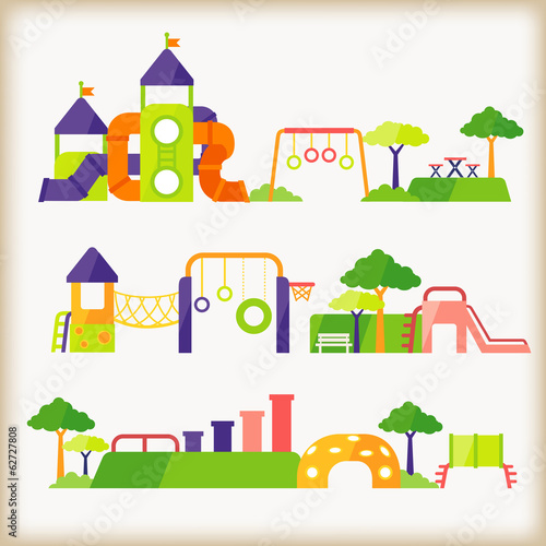 set of playground