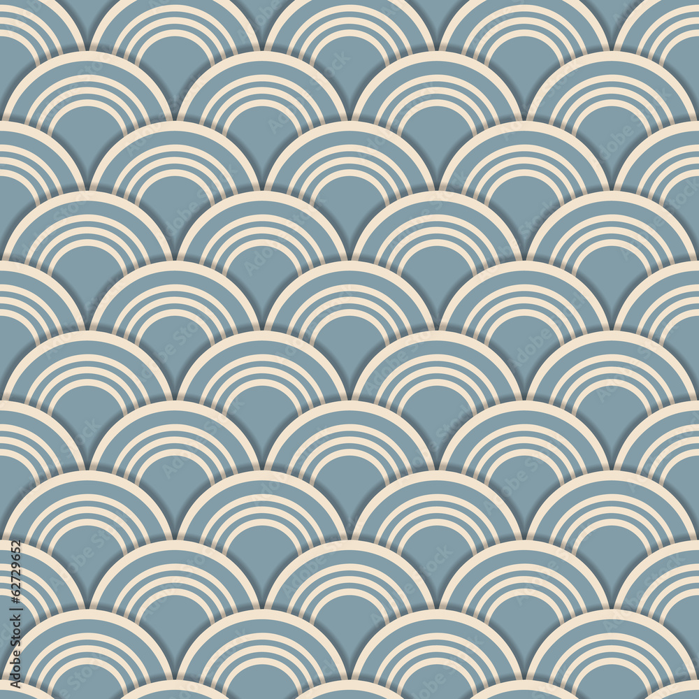 Japanese Style 3d seamless background Japanese Style 3d seamless background