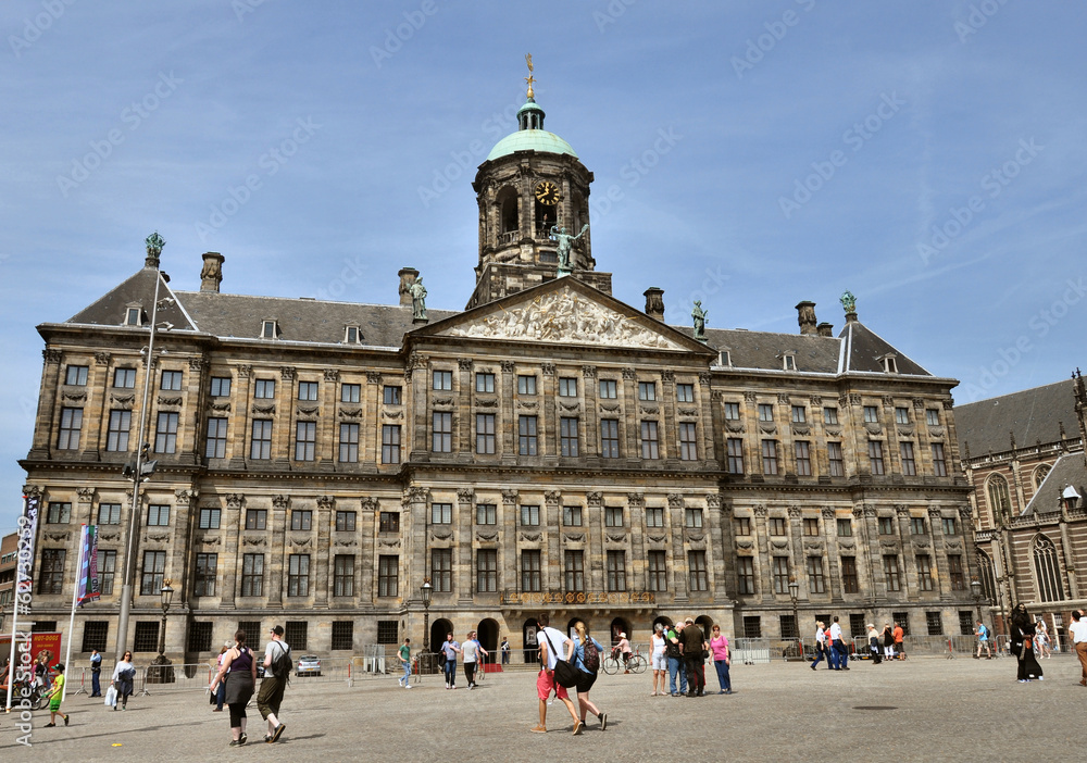 Amsterdam, Piazza Dam, Palazzo Reale