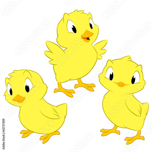 Cartoon Chickens