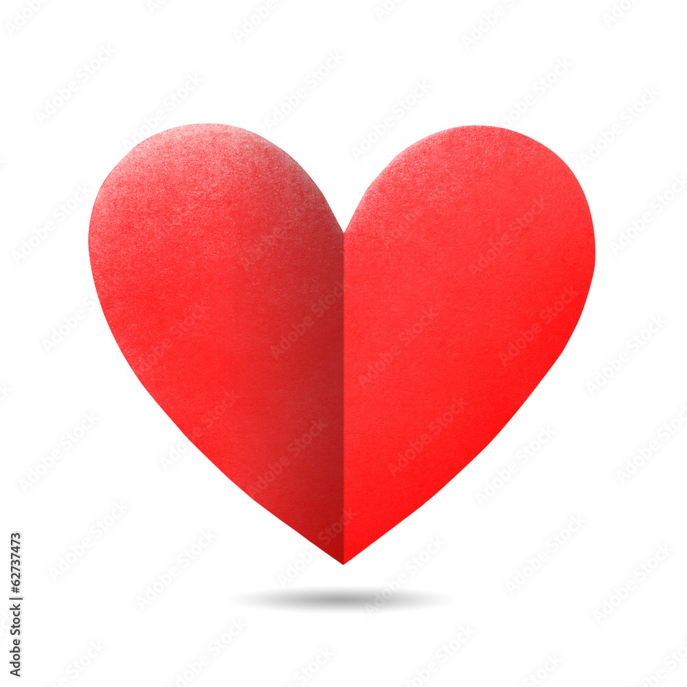 Obraz premium heart paper