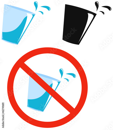 Glass with alcohol