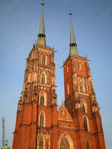 Beautiful Cathedral in Wroclaw