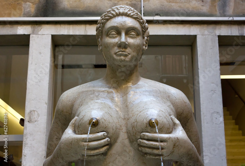 Foto Fountain of the Tits in Treviso, Italy