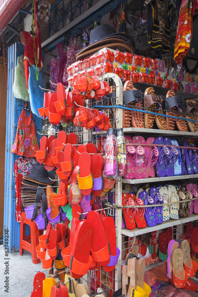 Shop in Malacca Selling Clogs and Sandals
