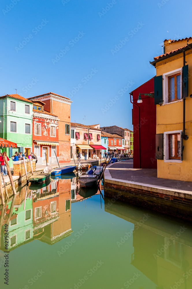 Ile de Burano à Venise