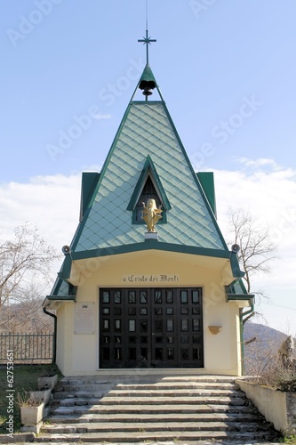 church in the mountains photo