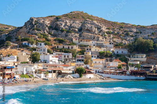Obraz na plátně Matala. Crete, Greece