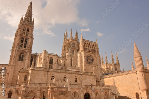Vista panoramica de la Catedral de Burgos