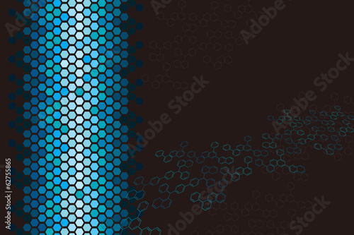 分子イメージ背景