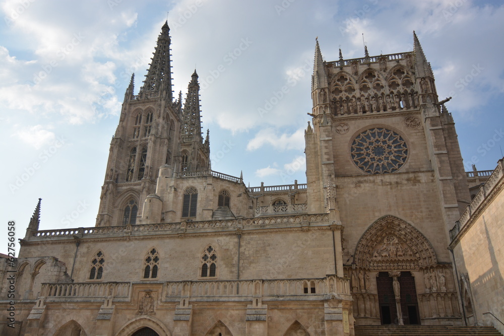 arquitectura de la Catedral de Burgos (Camino de Santiago)