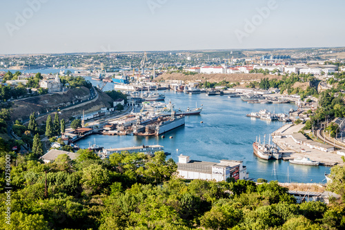 In the port of Sevastopol. Ukraine, Crimea photo