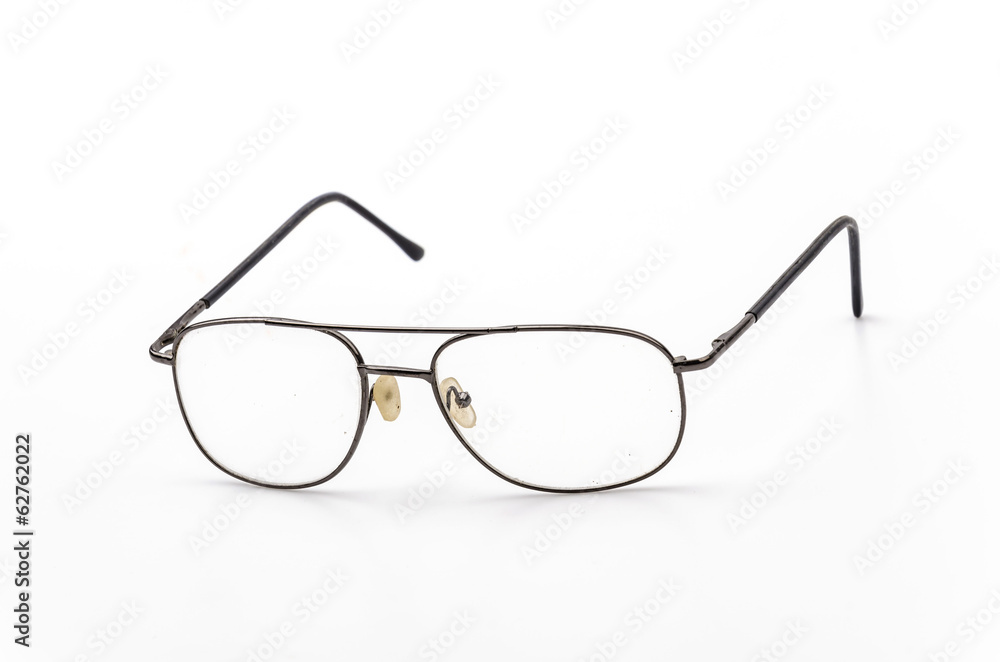 Fototapeta premium Eyeglasses isolated white background