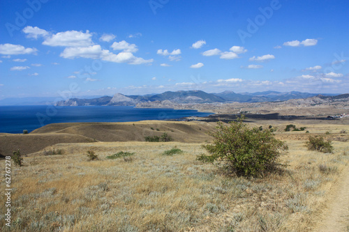 picturesque landskape in crimea