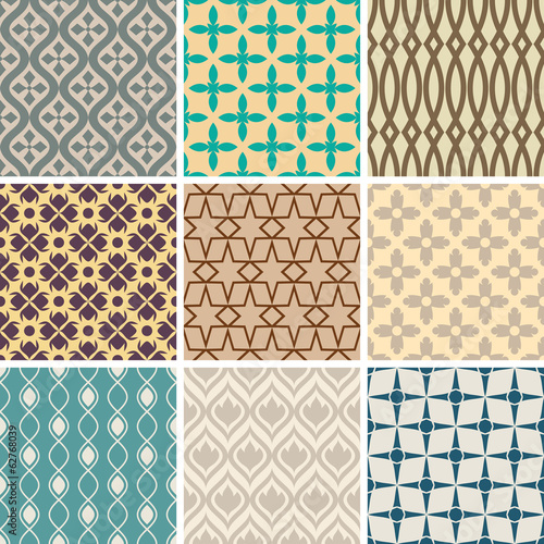 abstract seamless patterns