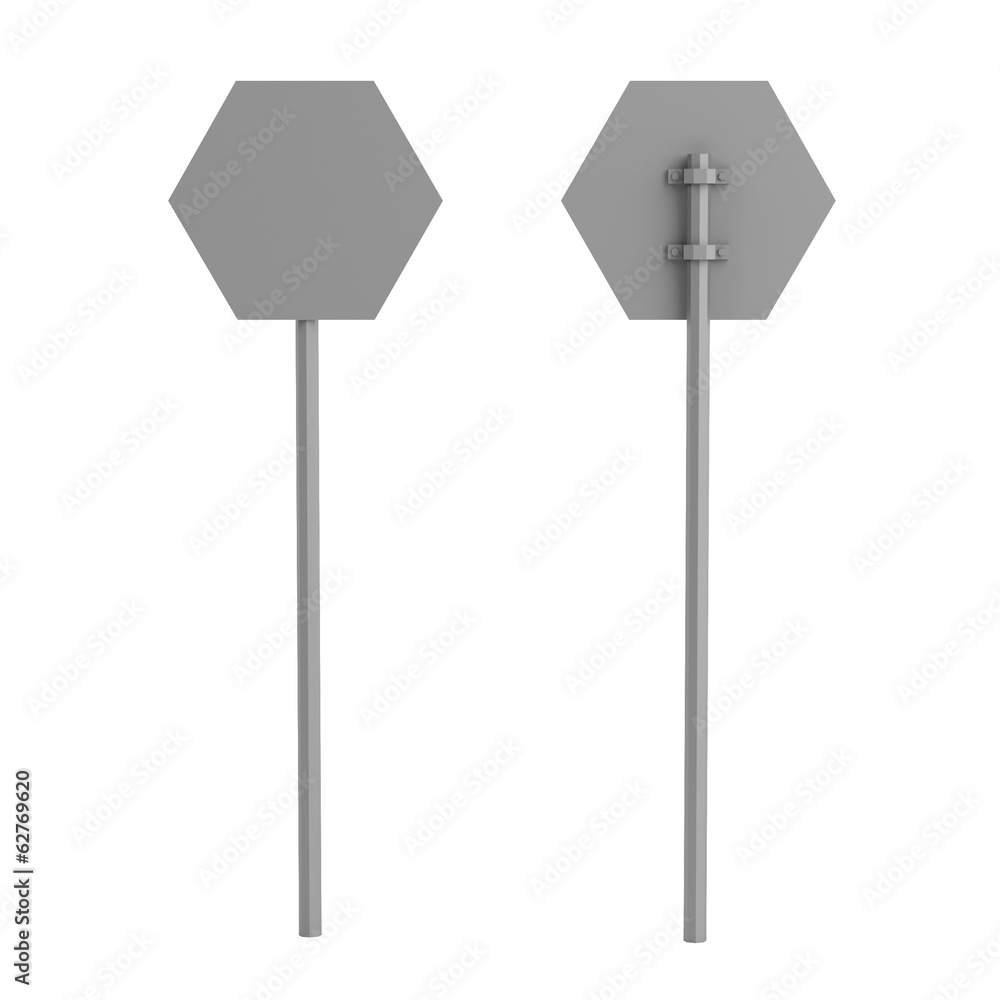 realistic 3d render of traffic sign realistic 3d render of traffic sign