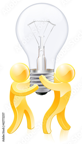 Creative thinking concept